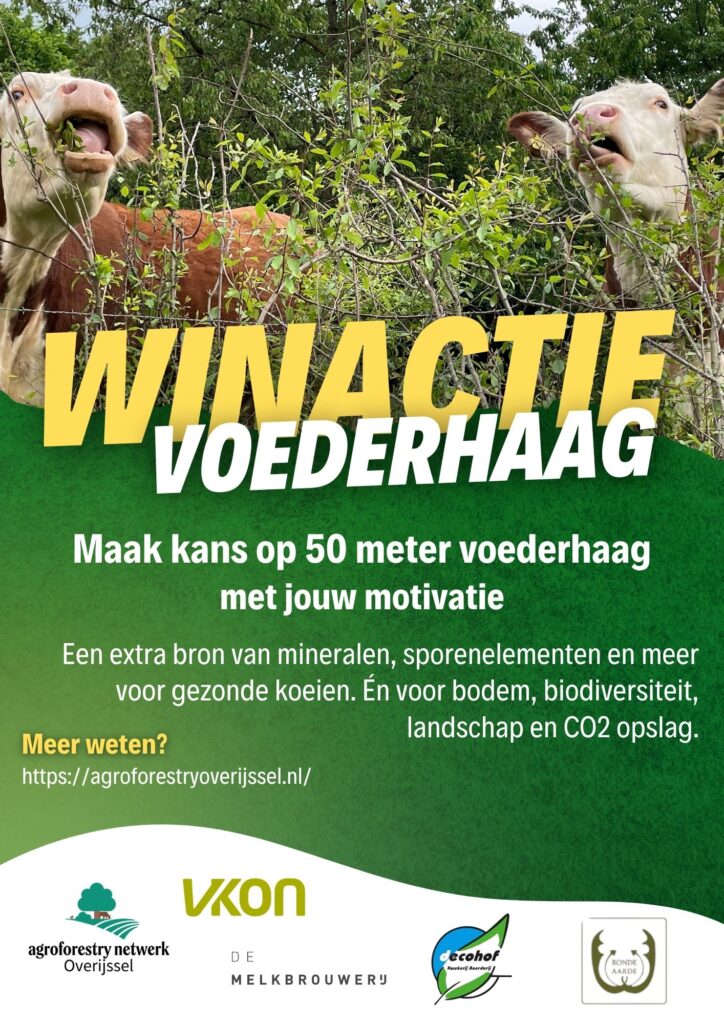 BEURSACTIE is gesloten | WIN een prefab voedselhaag van 50 meter t.w.v. € 300,-