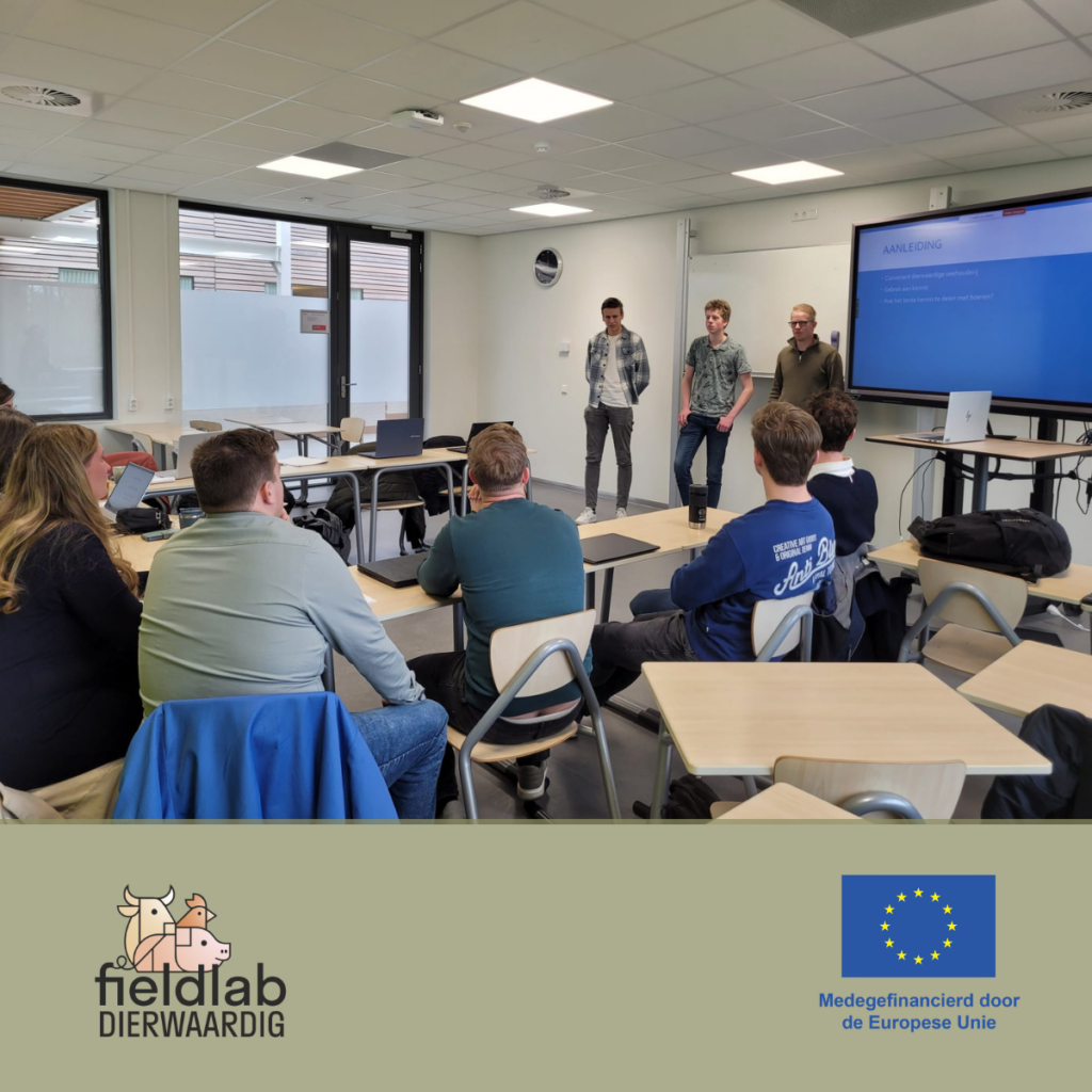 Ontwerp fieldlab dierwaardige veehouderij | Studenten aan de slag met praktijkonderzoek